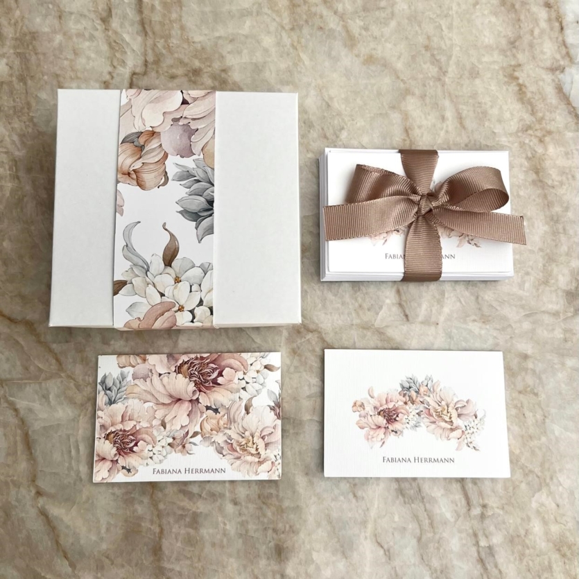 KIT DE CARTÕES P FLORATTA