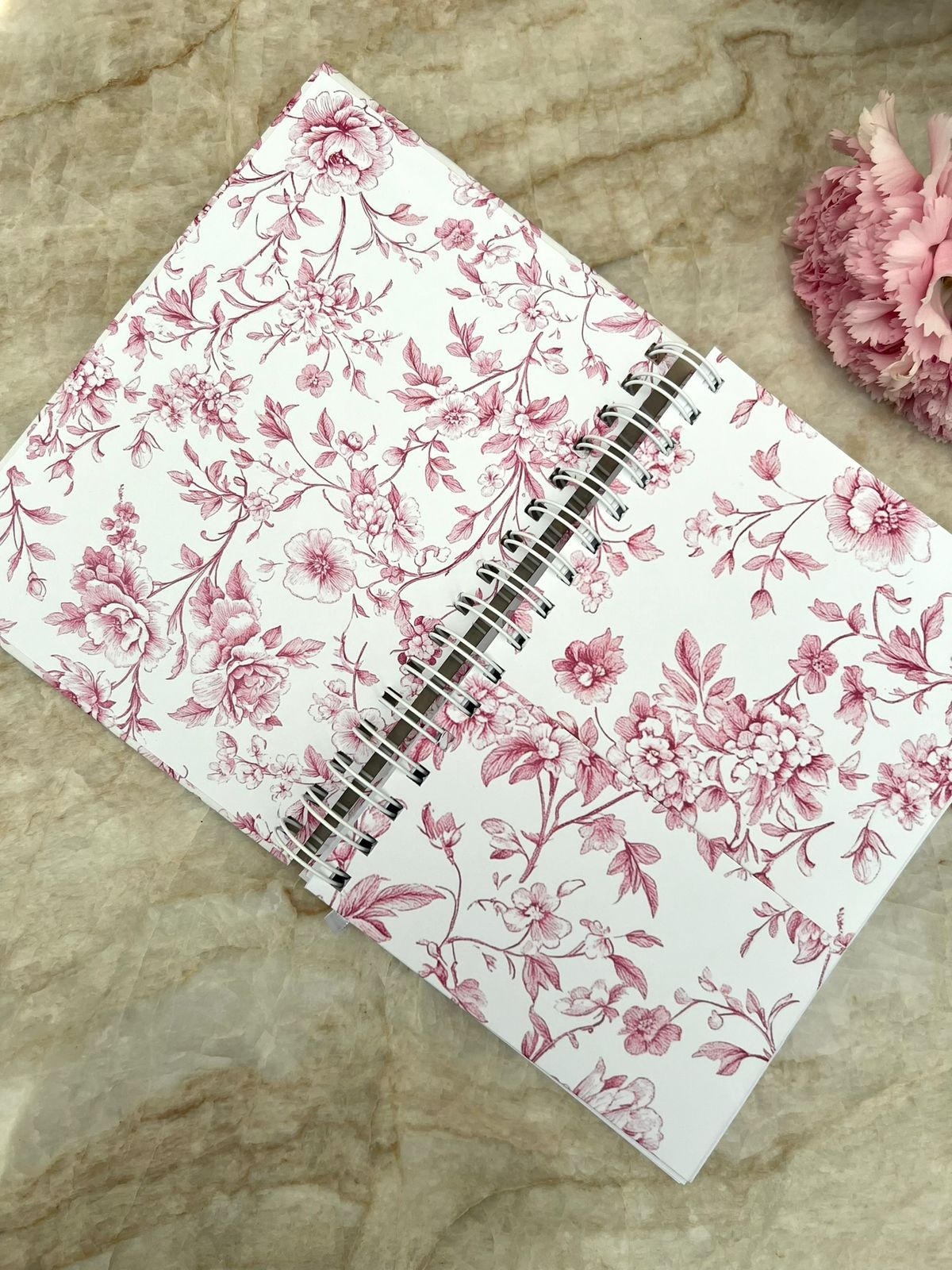 AGENDA DO ANO TOILE DE JOUY ROSA - Imagem 2