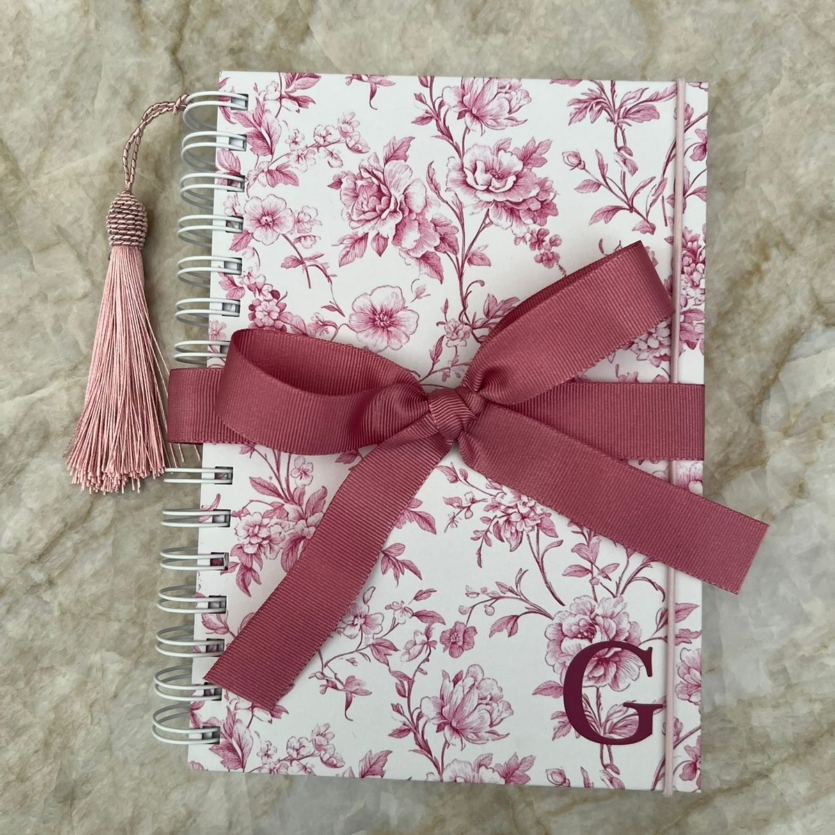 AGENDA DO ANO TOILE DE JOUY ROSA