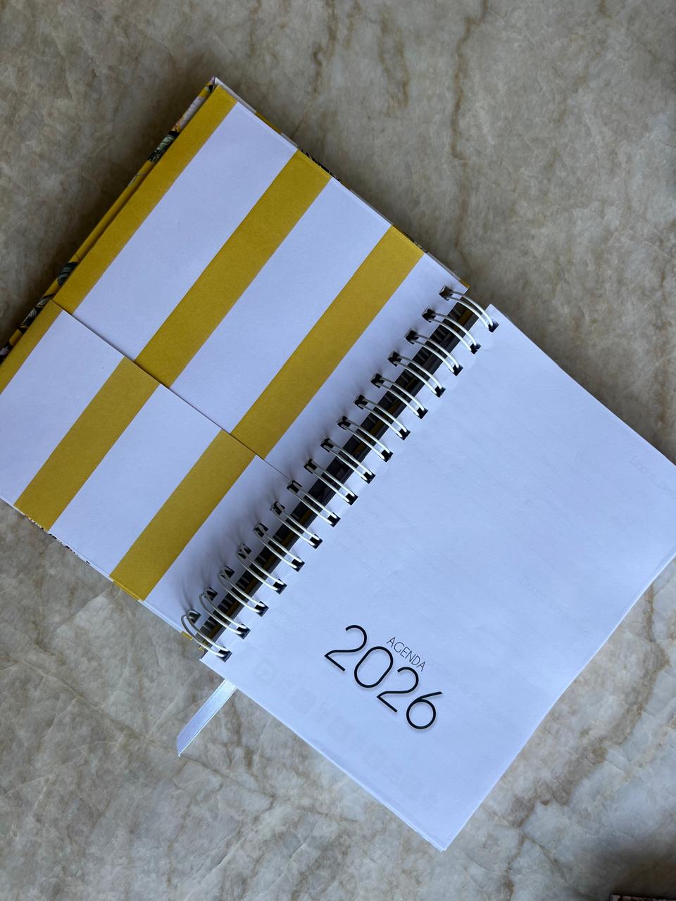 AGENDA DO ANO CAMPESTRE AMARELA - Imagem 4